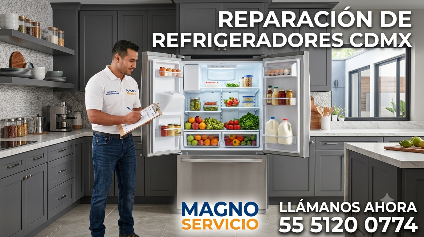 reparación de refrigeradores en cdmx